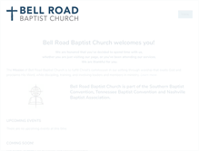 Tablet Screenshot of bellroadbaptist.com